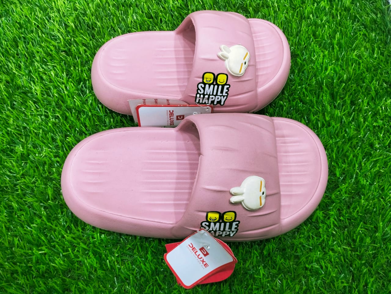 "Tiny Toes in Pink: Adorable Baby Girl Slippers"